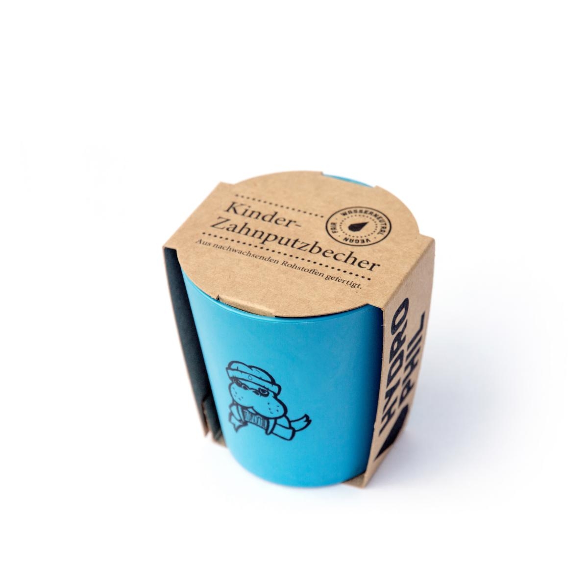 Gobelet de brossage pour enfants bleu