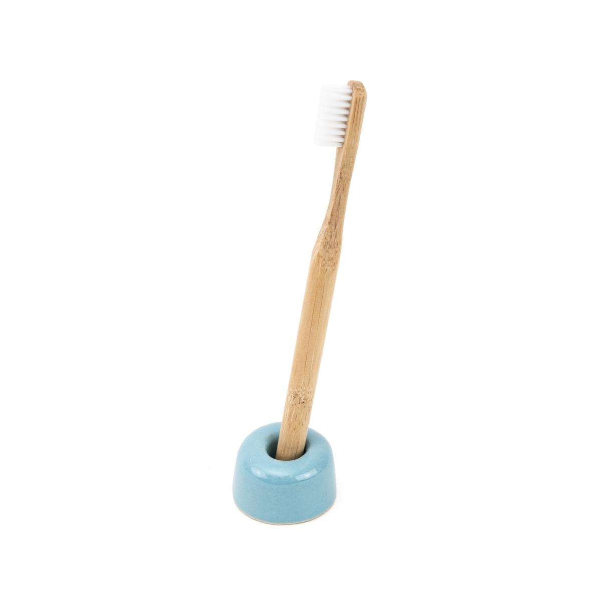 Support de brosse à dents bleu