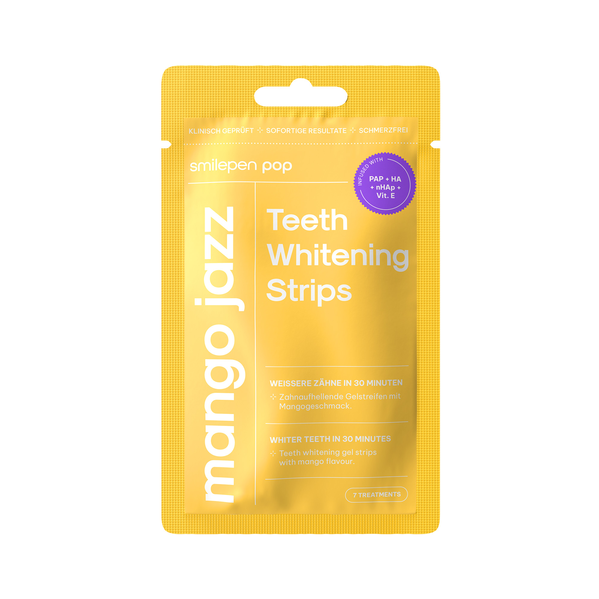 Pop "Mango Jazz" Teeth Whitening Strips