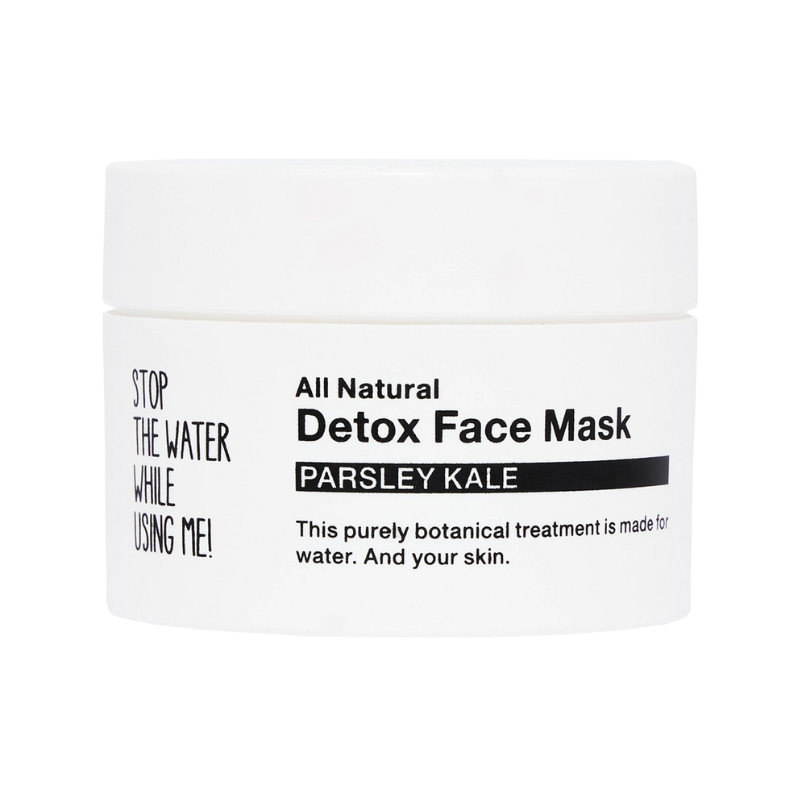 Masque détox facial au persil et au chou frisé 100 % naturel