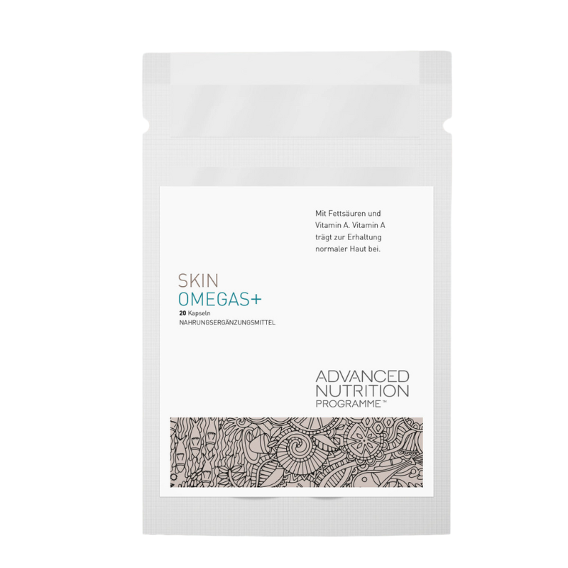 ADVANCED-NUTRITION-PROGRAMME-SKIN-OMEGAS-REISEGR-SSE Skin Omegas+ taille voyage 20 pièces