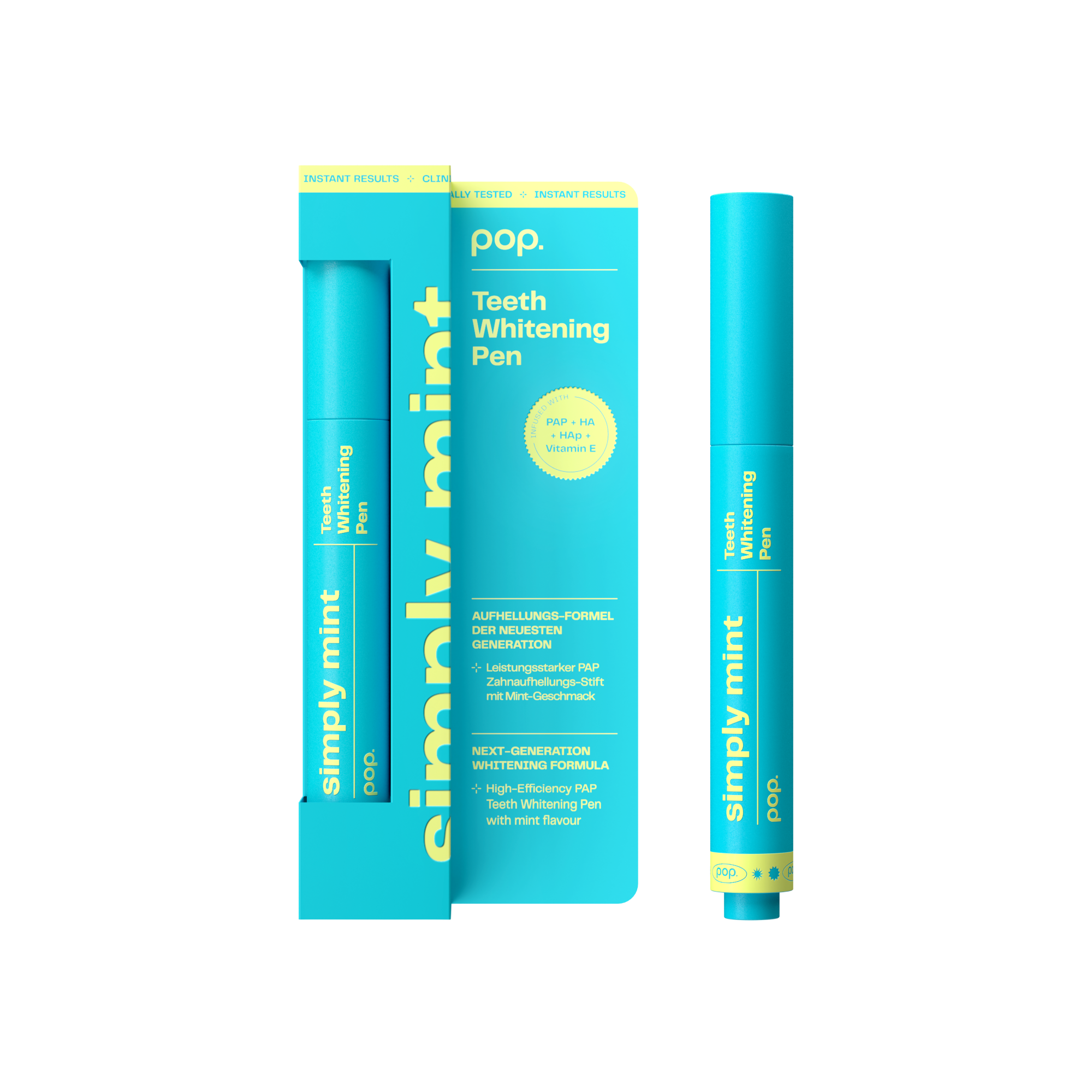 Pop Teeth Whitening Pen – Simply Mint Pop Teeth Whitening Pen – Simply Mint