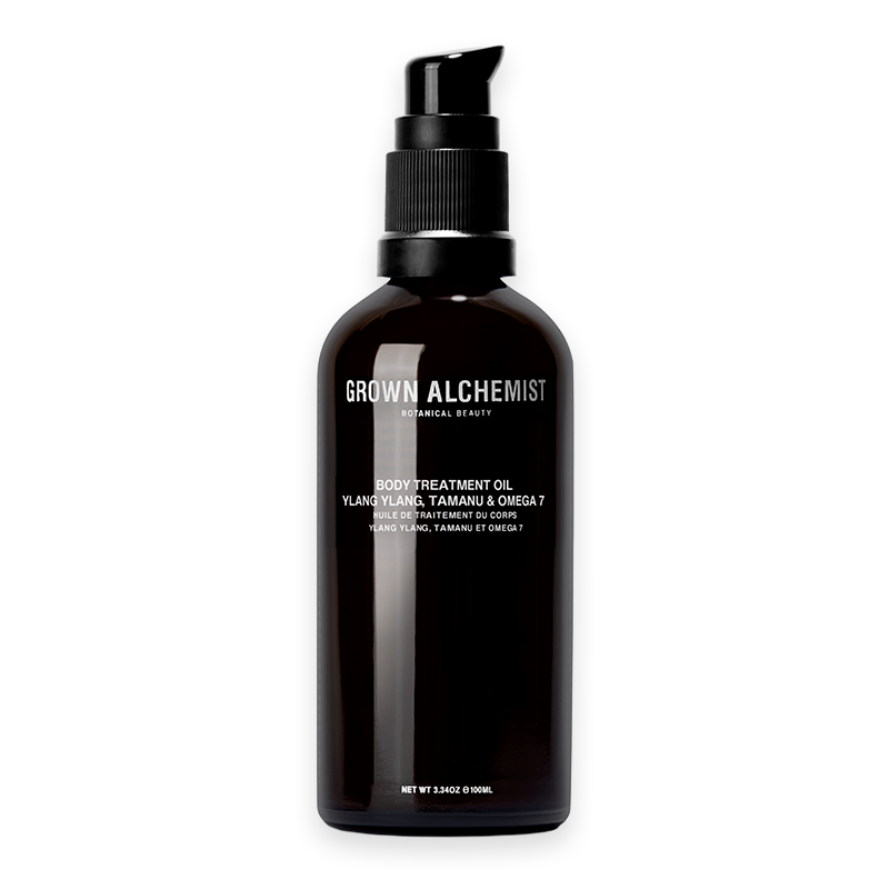 Body-Treatment-Oil-100-ml Huile de traitement corporel Ylang-Ylang, Tamaru, Oméga 7