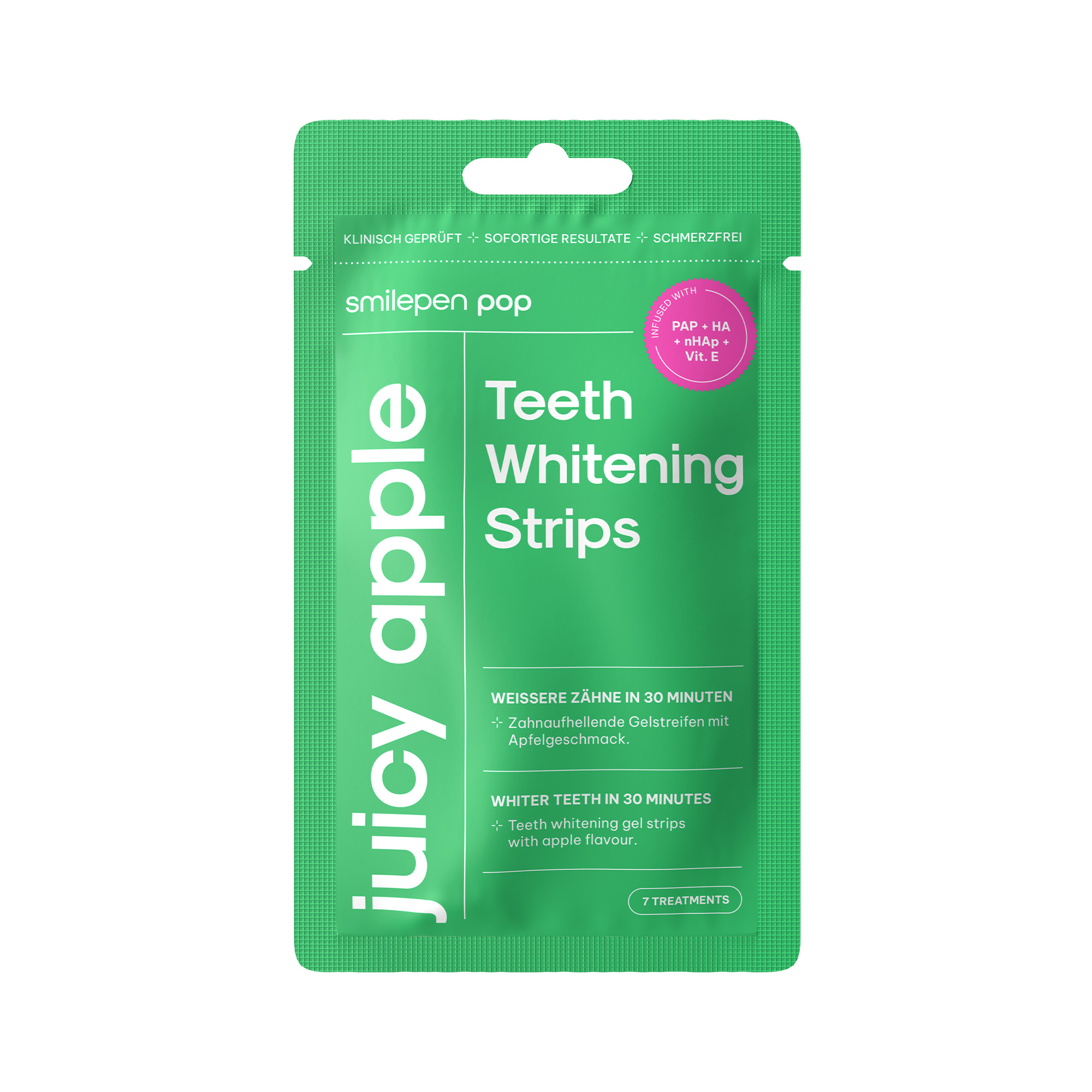 Pop "Juicy Apple" Teeth Whitening Strips Pop "Juicy Apple" Teeth Whitening Strips