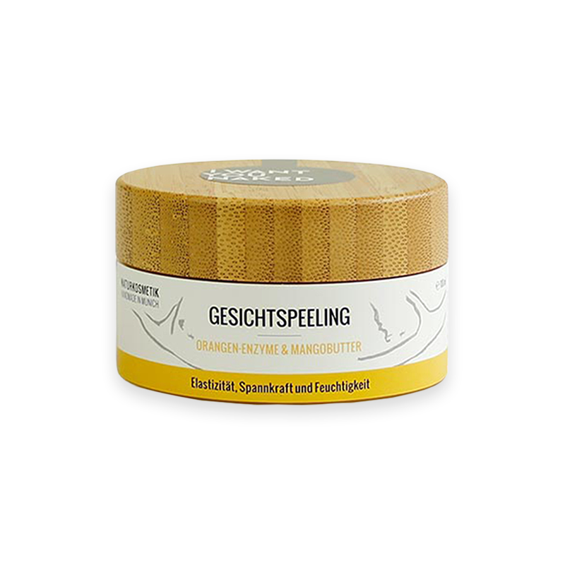 Gommage facial aux enzymes d'orange et au beurre de mangue