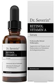 download-127bLPsSfSjb9uN Dr. Severin Retinol Vitamin A Serum Flasche und Verpackung, fördert Kollagenproduktion und Hauterneuerung.