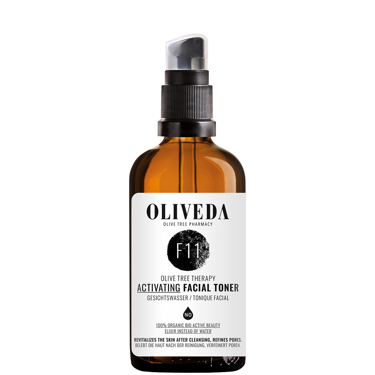 OLIVEDA_1200x1200_72dpi_F11_FacialToner_100ml F11 Lotion tonique Activating