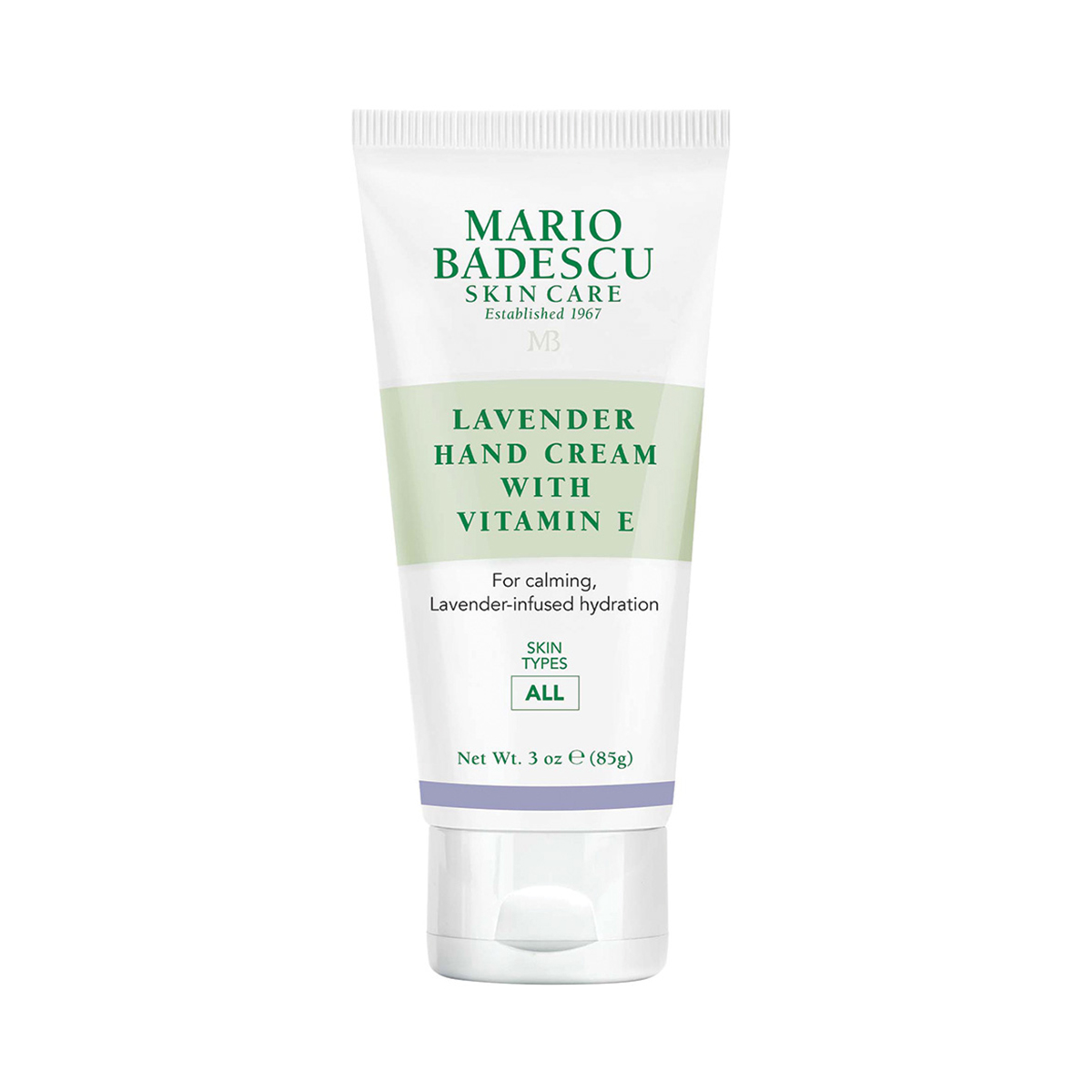 10448_0 Tube der Mario Badescu Lavender Hand Cream mit Vitamin E, 85g.