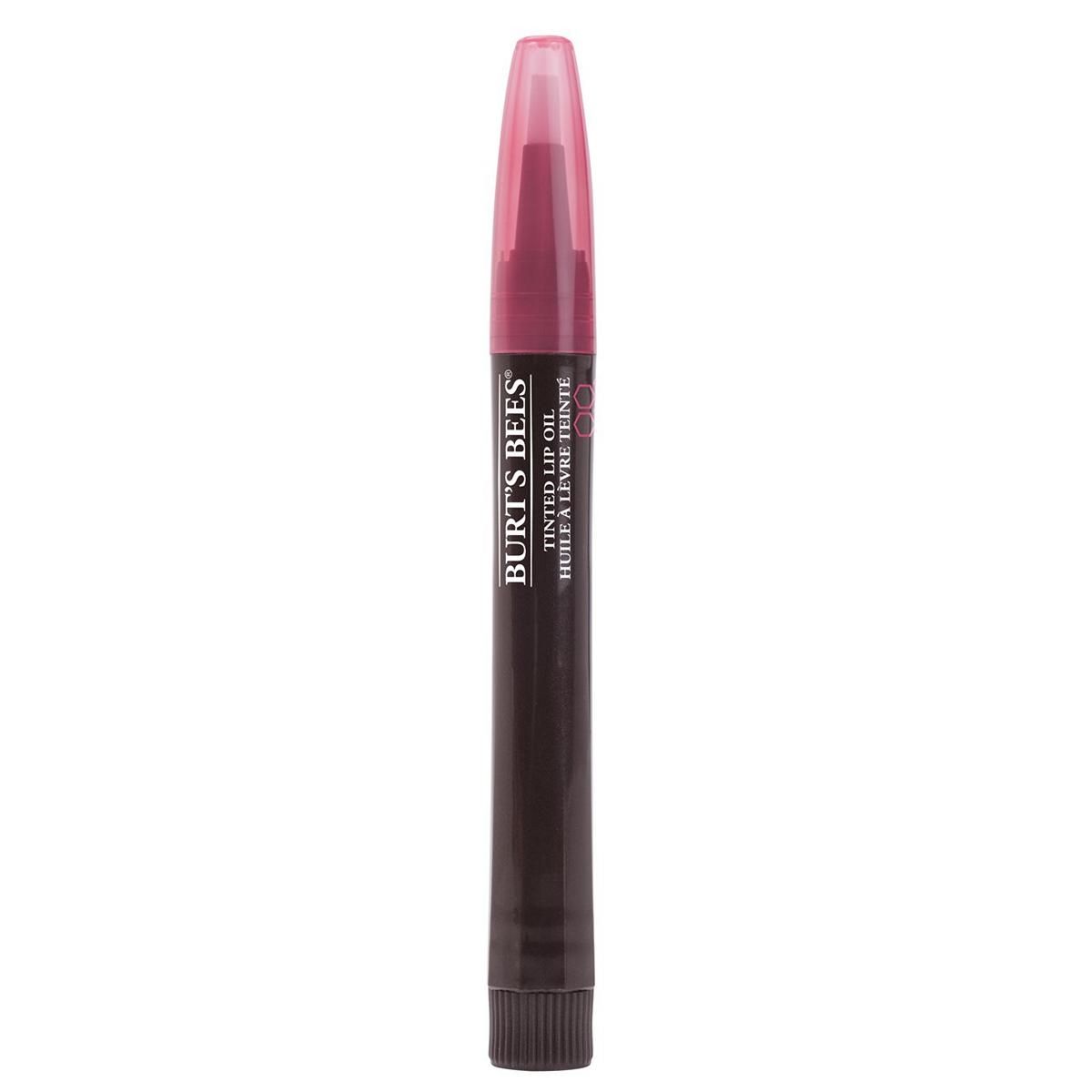 image_114030_1 Burt's Bees getönter Lippenbalsam in Stiftform mit roter Kappe auf weißem Hintergrund.